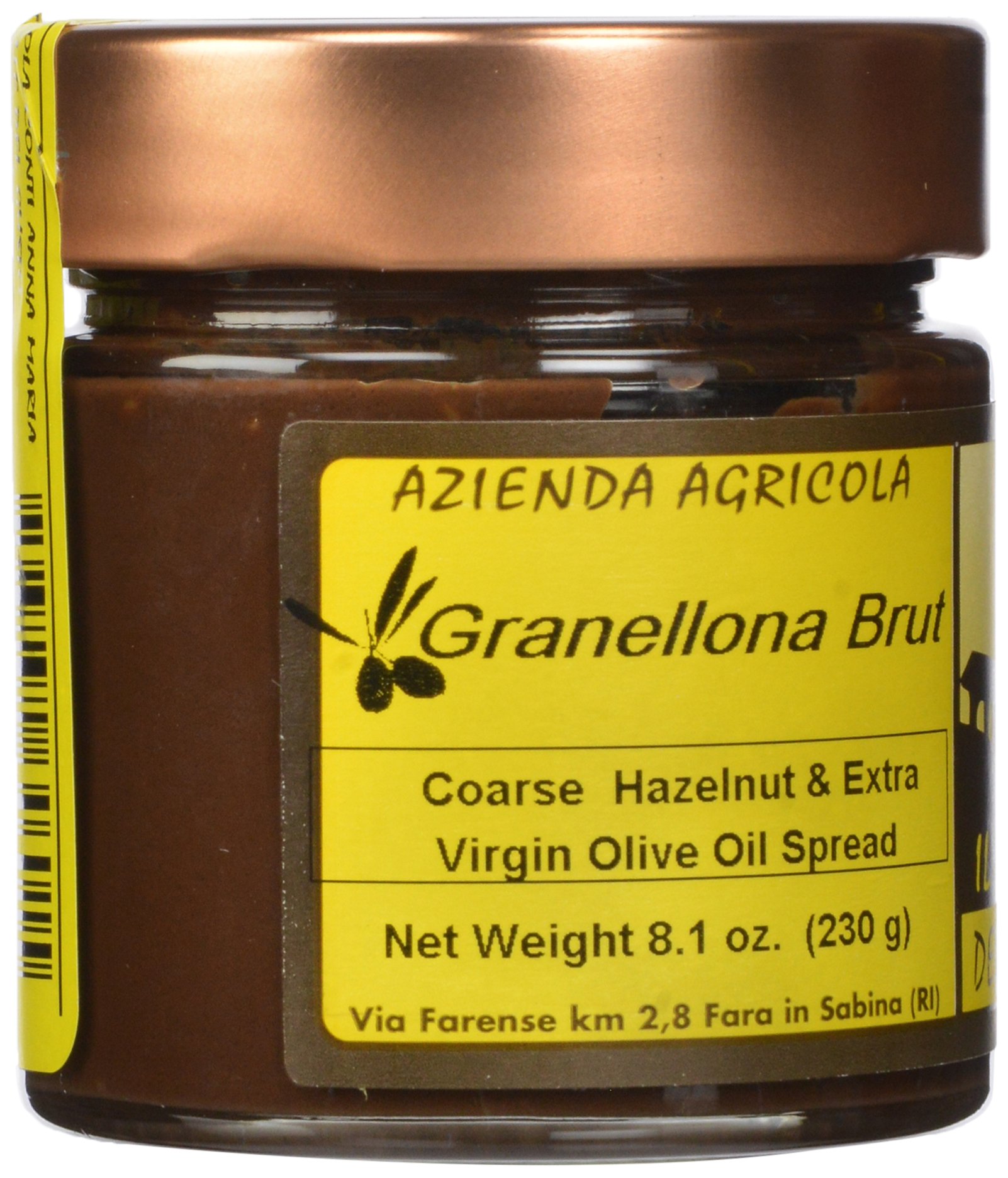 Amazon.com : Il Colle Del Gusto Coarse Hazelnut Chocolate Spread